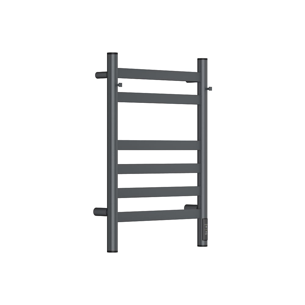 Полотенцесушитель электрический Reflexion home REFLEXION Лут 600x400 с крючками, графит металлик RXT046040GF