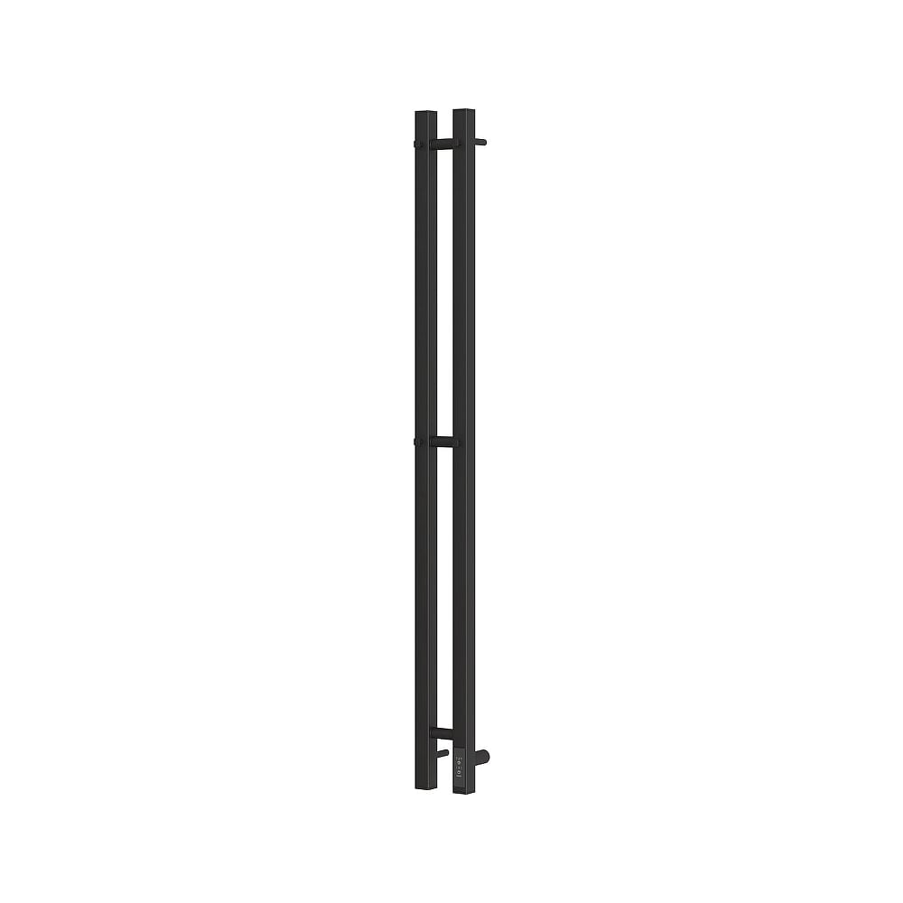 Полотенцесушитель электрический Reflexion home REFLEXION Гоби 1100x80 с крючками, черный матовый RXT031108BL