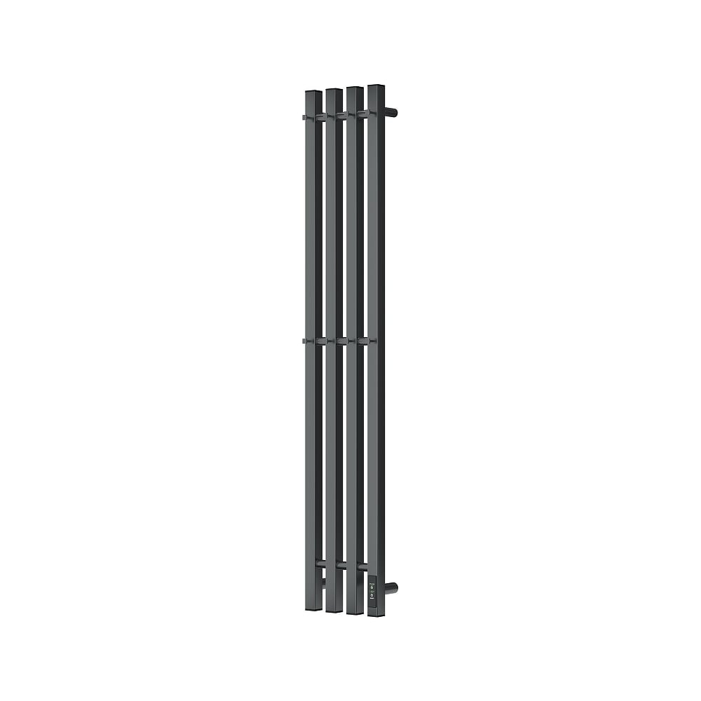 Полотенцесушитель электрический Reflexion home REFLEXION Гоби 1100x180 с крючками, графит металлик RXT0311018GF