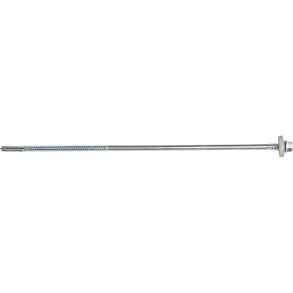 Самосверлящий винт Skreppro SsWp(EPDM) 14х5,5(6.3)х205 (цинк), 100 шт