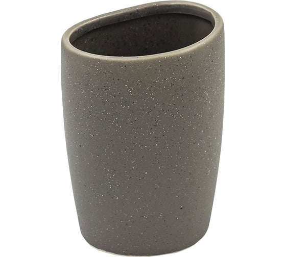 Изображение товара Стакан для зубных щеток Bath Plus 9x8.6x10.4 см CAPRICIO W-CE0836B-TB
