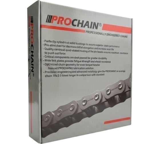 Изображение товара Цепь PROCHAIN 10B-2 (316L 5,0165м) 96567214