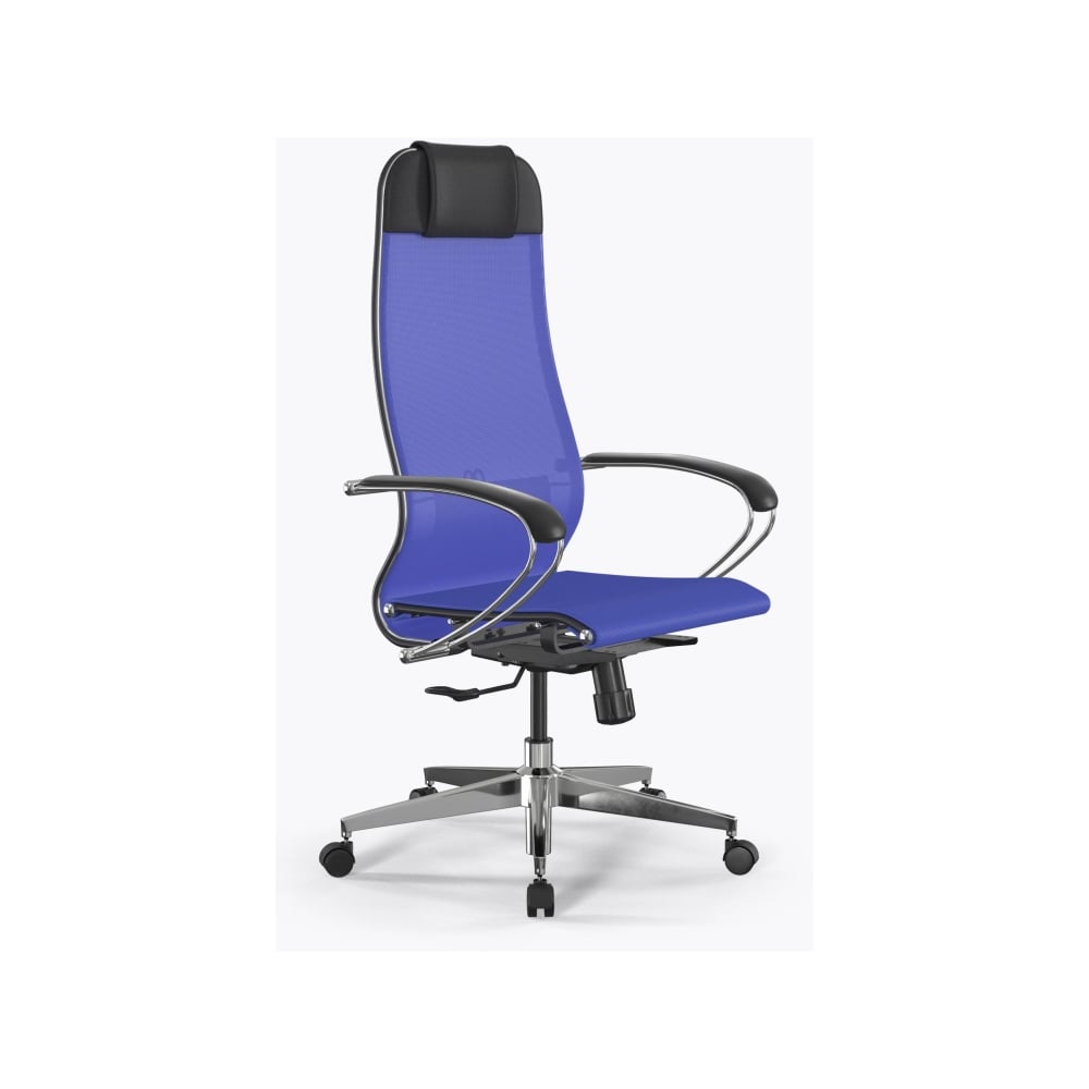 Кресло для персонала МЕТТА ErgoLife Set 4/подл.131/осн.Synchro 004 (Васильковый 29D.16.1.3E3) z29D.16.1.3E3