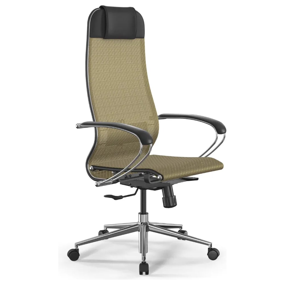 Кресло для персонала МЕТТА ErgoLife Set 4/подл.131/осн.Synchro 052 (Золотой ротанг 29B.16.1.403) z316738878