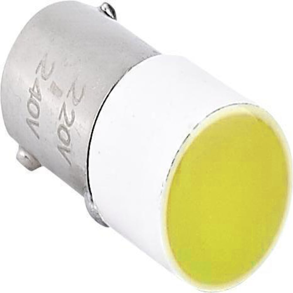 Лампа CHINT BA9s для NP2, желтая, AC/DC220В (LED) (R) (уп. 100 шт.) 576740