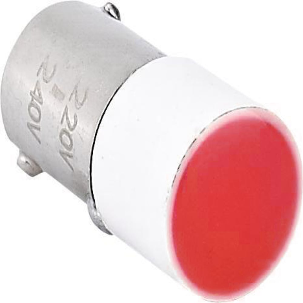Лампа CHINT BA9s для NP2, красная, AC/DC6В (LED) (R) (уп. 100 шт.) 576758