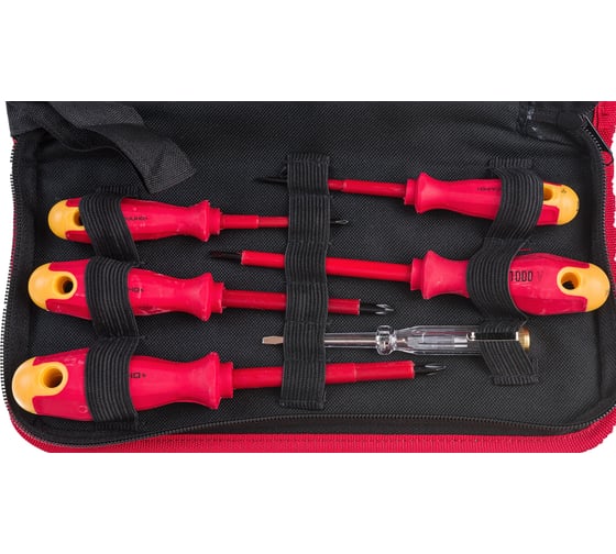 Изображение товара Отвертка ОНЛАЙТ OHT-Оtd01-H6 диэлектрическая, набор 6 шт. 82992