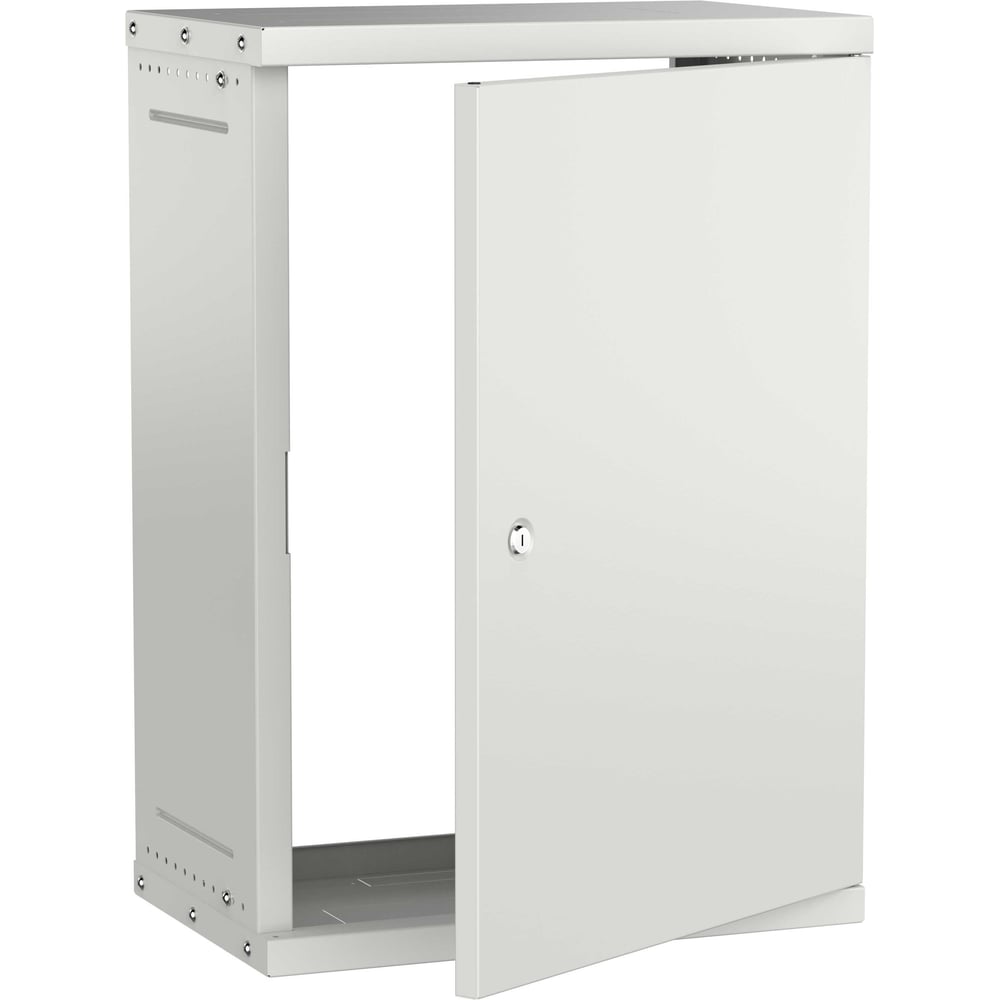 Шкаф настенный GENERICA 19 15U 550х350мм металлическая дверь серый LWE3-15U53-MF-G