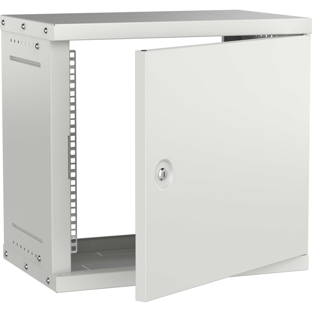 Шкаф настенный GENERICA 19 9U 550х350мм металлическая дверь серый LWE3-09U53-MF-G