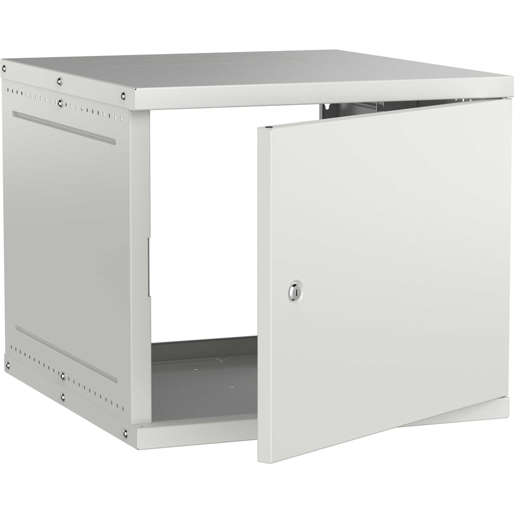 Шкаф настенный GENERICA 19 9U 600х650мм металлическая дверь серый LWE3-09U67-MF-G