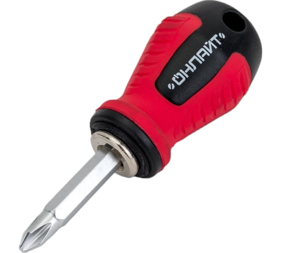 Изображение товара Отвертка ОНЛАЙТ OHT-Оt02-DS-PH2-SL6-40 двухсторонняя 82994