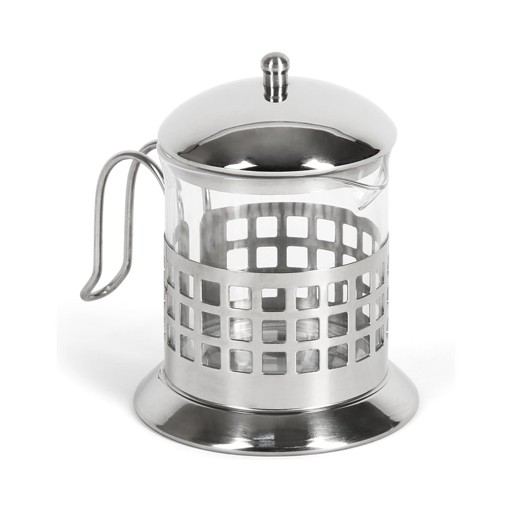 Изображение товара Молочник Rosenberg 200 мл RGS-305003 из нержавеющей стали и стекла