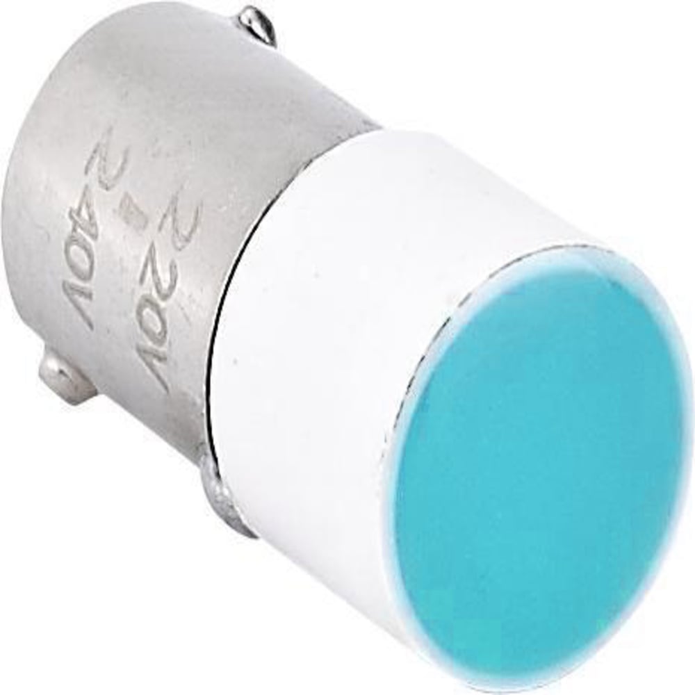 Лампа CHINT BA9s для NP2, синяя, AC/DC220В (LED) (R) (уп. 100 шт.) 576741