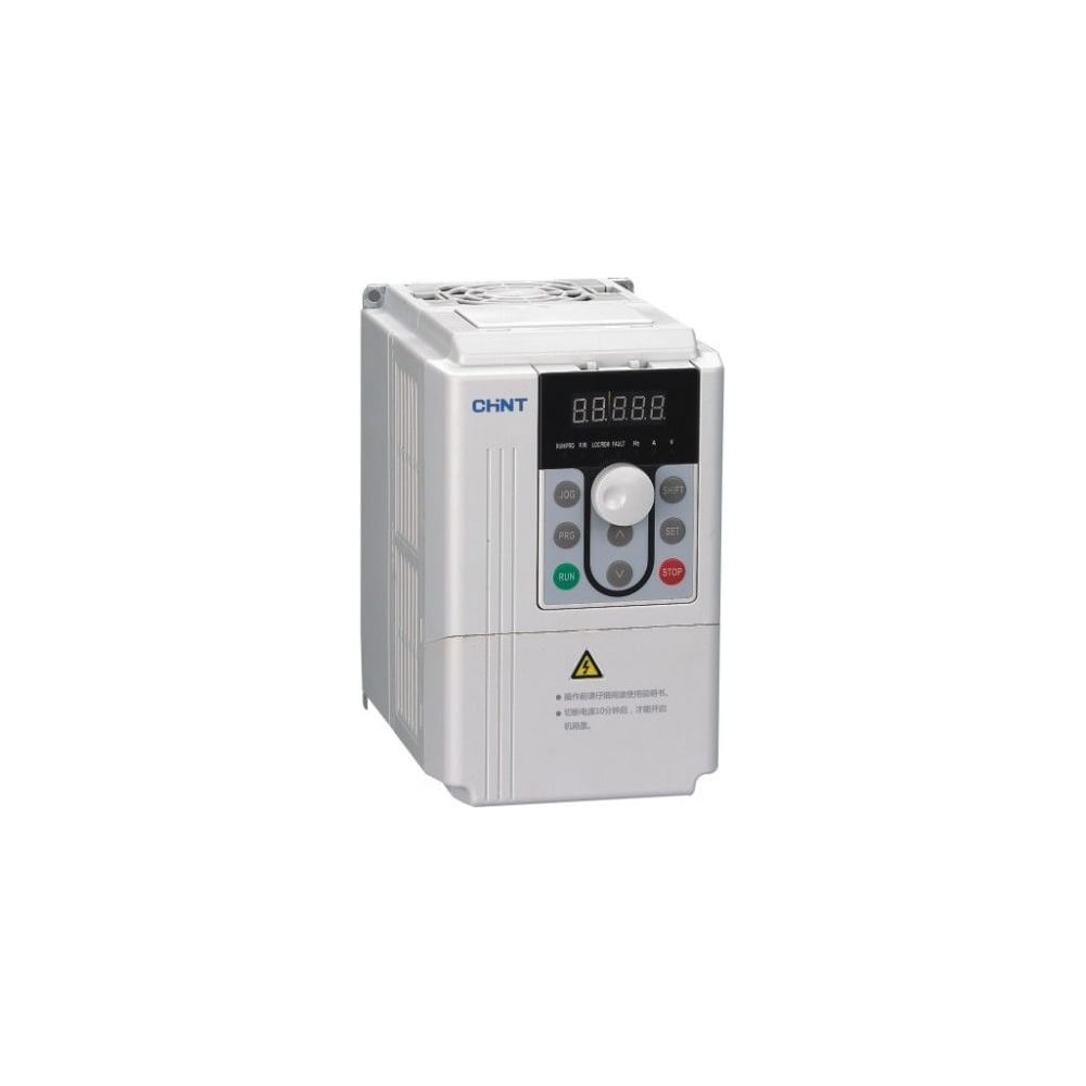 Преобразователь частоты CHINT NVF2G-3.7/TD2, 3.7кВт, 220В 1Ф , перегрузка 150%, встроенный тормозной прерыватель 639161