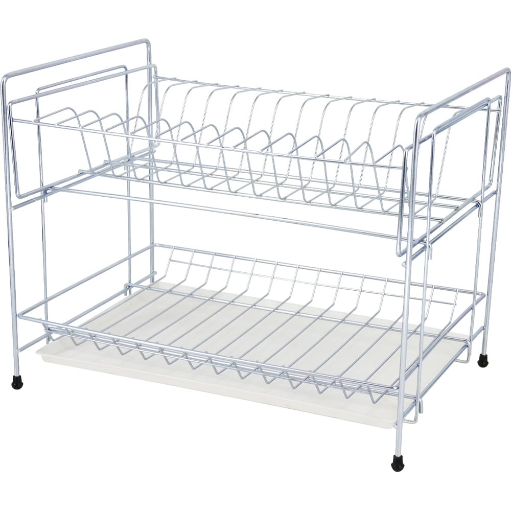 Изображение товара Складная сушилка для посуды Rosenberg разборная RUS-285012 Zn chrome