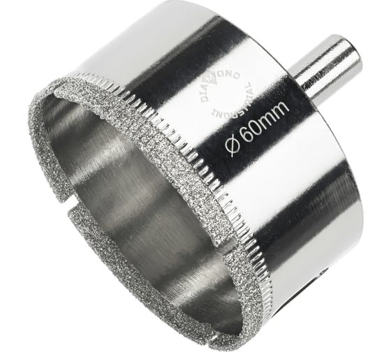 Изображение товара Коронка алмазная по керамике, плитке и стеклу 60 мм Diamond Industrial DIDCBC060