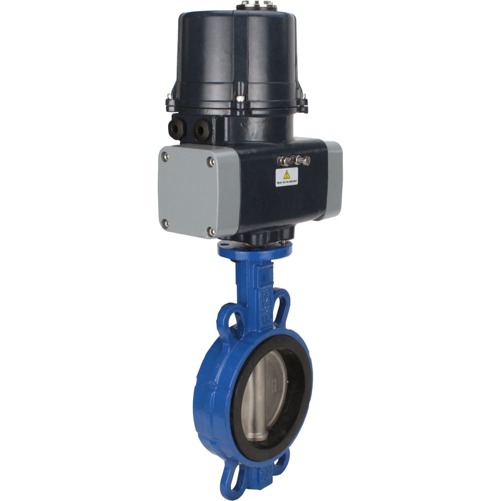 Затвор DN.ru QT450-304-EPDM-2W-Fb-ISO-H Ду50 Ру25, с электроприводом ЭПВП-005 220В D050-96825