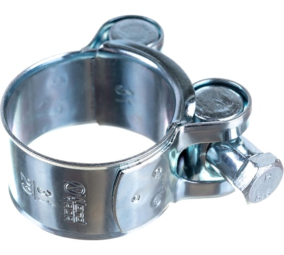 Изображение товара Силовой хомут Nord-Yada Д: 29-31 мм, Ш: 20 мм, Т: 0,8 мм, болт: М6х50, оцинкованная сталь 905987