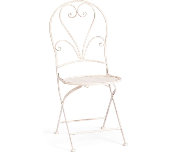 Изображение товара Комплект стульев Tetchair 2 шт. Лав Чаир/Love Chair (PL08-11140) стальной сплав, античный белый, 40х47,5х94см 24830