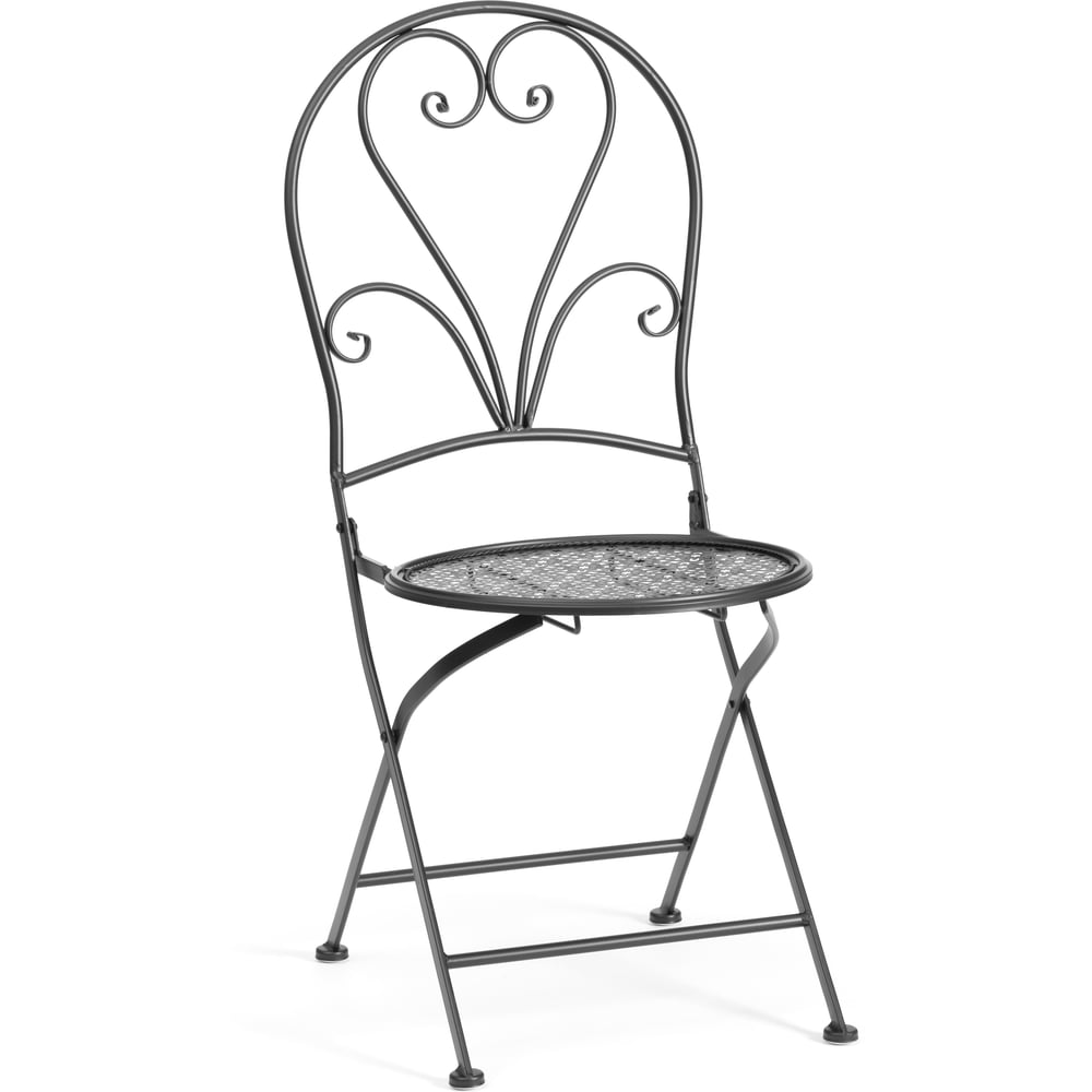 Комплект стульев Tetchair 2 шт. Лав Чаир/Love Chair (PL08-11140) стальной сплав, черный, 40х47,5х94см 24831