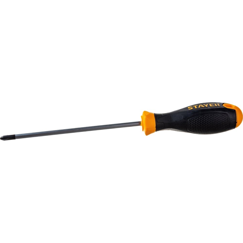 Отвертка STAYER Hercules PH2x150 2510-2-15_z03 предназначена для монтажа и демонтажа резьбовых соединений с применением значительных усилий. Двухкомпонентная рукоятка. Стержень из высококачественной хромванадиевой стали. Отвертка с двухкомпонентной рукояткой позволяет максимально эффективно передать крутящий момент от руки к профилю резьбового инструмента. Инструмент не требует особых условий хранения, подходит для работы при стандартной и высокой влажности.