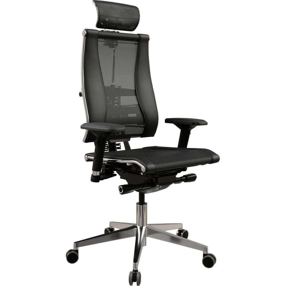 Кресло руководителя МЕТТА Y 4DF B2-14D - YM93+Infinity /Kc09/Nc09/D04P/H13mM-3D(M26.B32.G25.W03) (Черный) zA4.3.15.109
