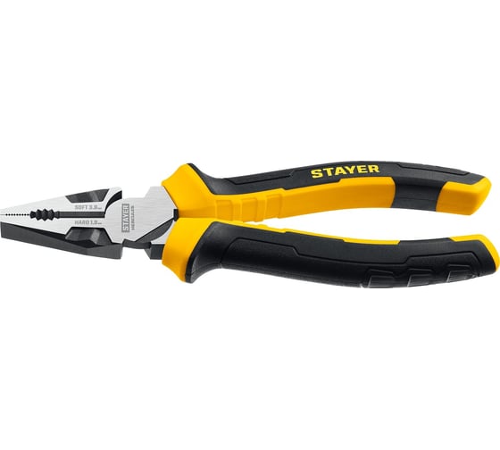 Изображение товара Комбинированные плоскогубцы STAYER Hercules 180 мм 2203-1-18_z03