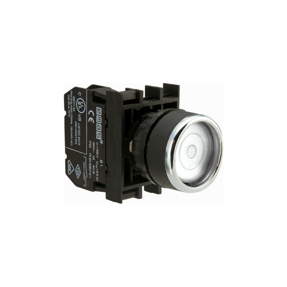 Изображение товара Кнопка фиксации белая 1НЗ B200FB