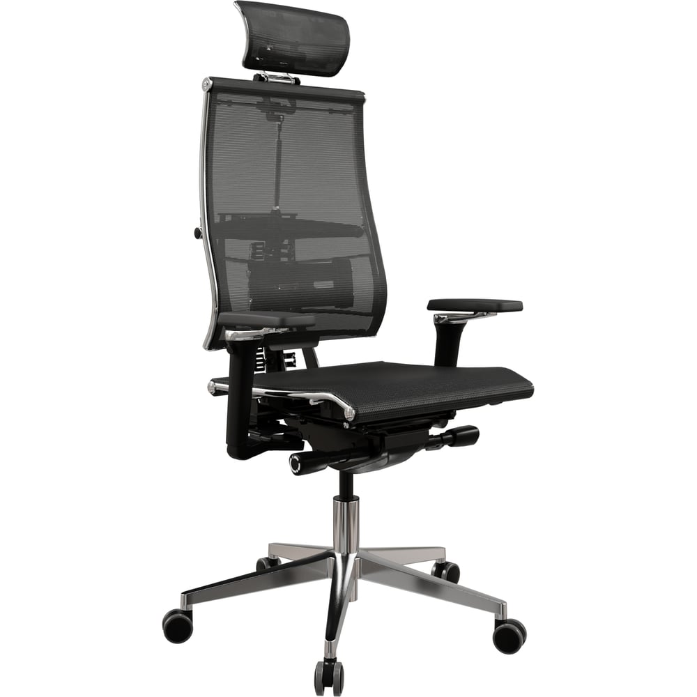 Кресло руководителя МЕТТА Y 4DF B2-5D - YM93 /Kc00/Nc00/D15P/H13mM-3D(M26.B32.G25.W03) (Черный) zAB.F.15.109