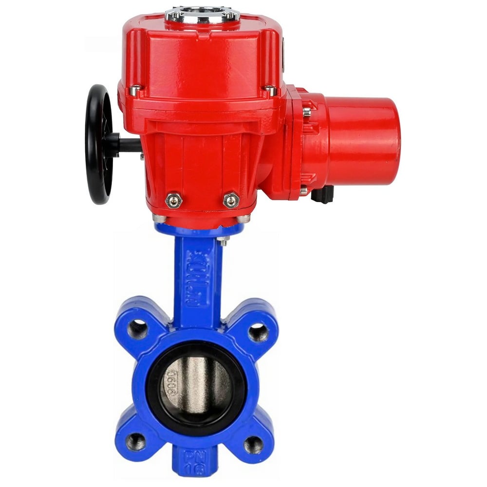 Затвор дисковый DN.ru QT450-QT450-EPDM-2W-Fb-H Ду150 Ру16 эл.привод QT-W (M) EX-020 380В D050-89489
