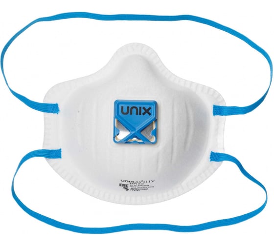 Изображение товара Полумаска формованная фильтрующая UNIXAir UNIX Air 111V FFP1 R D сварка 10 шт. 102-044-0034