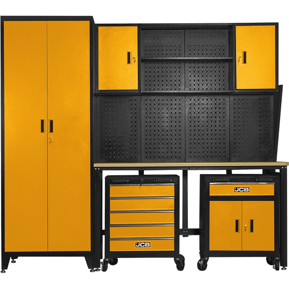 Комплект металлической гаражной мебели JCB JCB-RF-01Y0207(64398)