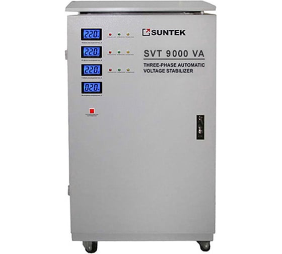 Изображение товара Трехфазный стабилизатор SUNTEK 9000 ВА SE-9000/3
