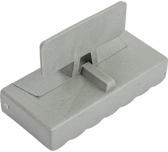 Изображение товара Латодержатель для деревянного каркаса Левша ЛДП 64-2 серый, 2 шт. У8-9812.Сер