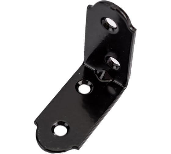 Изображение товара Мебельный уголок Левша 40x40x20, черный, 4 шт. У8-5018.Ч