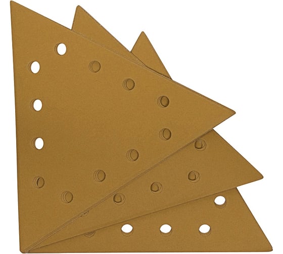 Изображение товара Треугольник шлифовальный DLT GrandFlex GOLD, P150, d-285мм, 10шт, (на бумаге, оксид алюминия) 3491