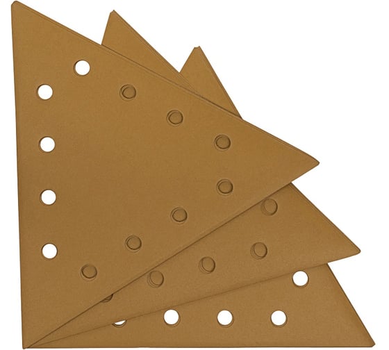 Изображение товара Треугольник шлифовальный DLT GrandFlex GOLD, P240, d-285мм, 10шт, (на бумаге, оксид алюминия) 3494
