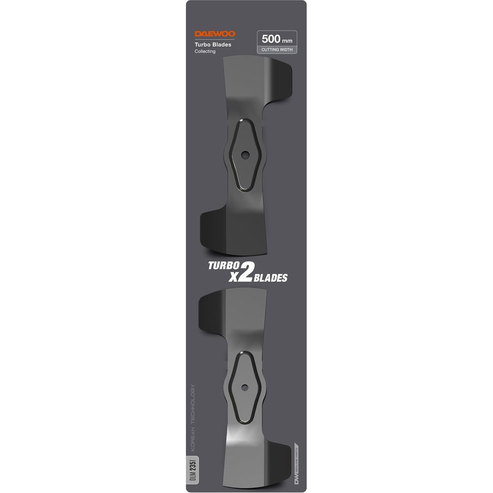Изображение товара Запасные ножи для газонокосилки DAEWOO DLM 2500E и DLM 235T Изображение товара Запасные ножи для газонокосилки DAEWOO DLM 2500E и DLM 235T