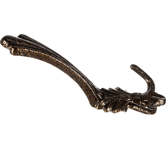 Изображение товара 3-рожковый крючок Левша КБ-3 елочка, зол. антик У8-6539.З