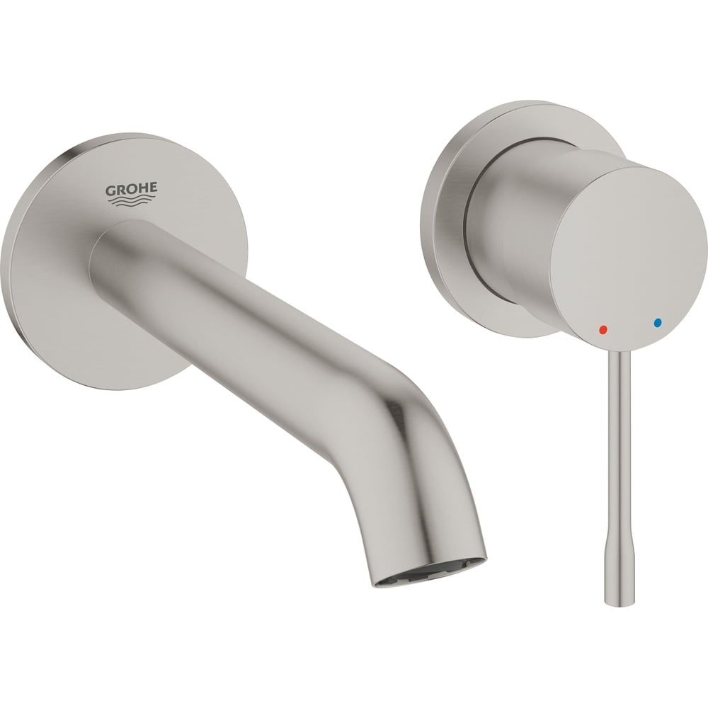 Изображение товара Внешняя часть смесителя для раковины Grohe Essence скрытого монтажа, на 2 отверстия, M-Size, суперсталь () 29192DC1