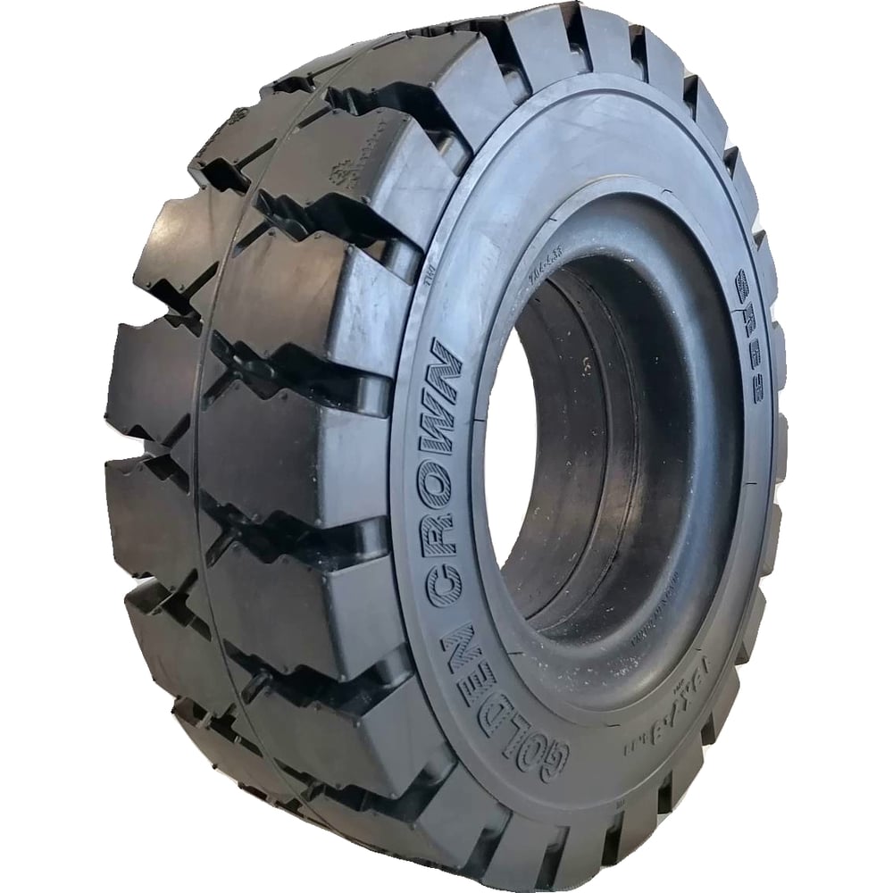 Изображение товара Цельнолитая шина CHAOYANG SR63 18x7-8 для погрузчиков GOLDEN CROWN
