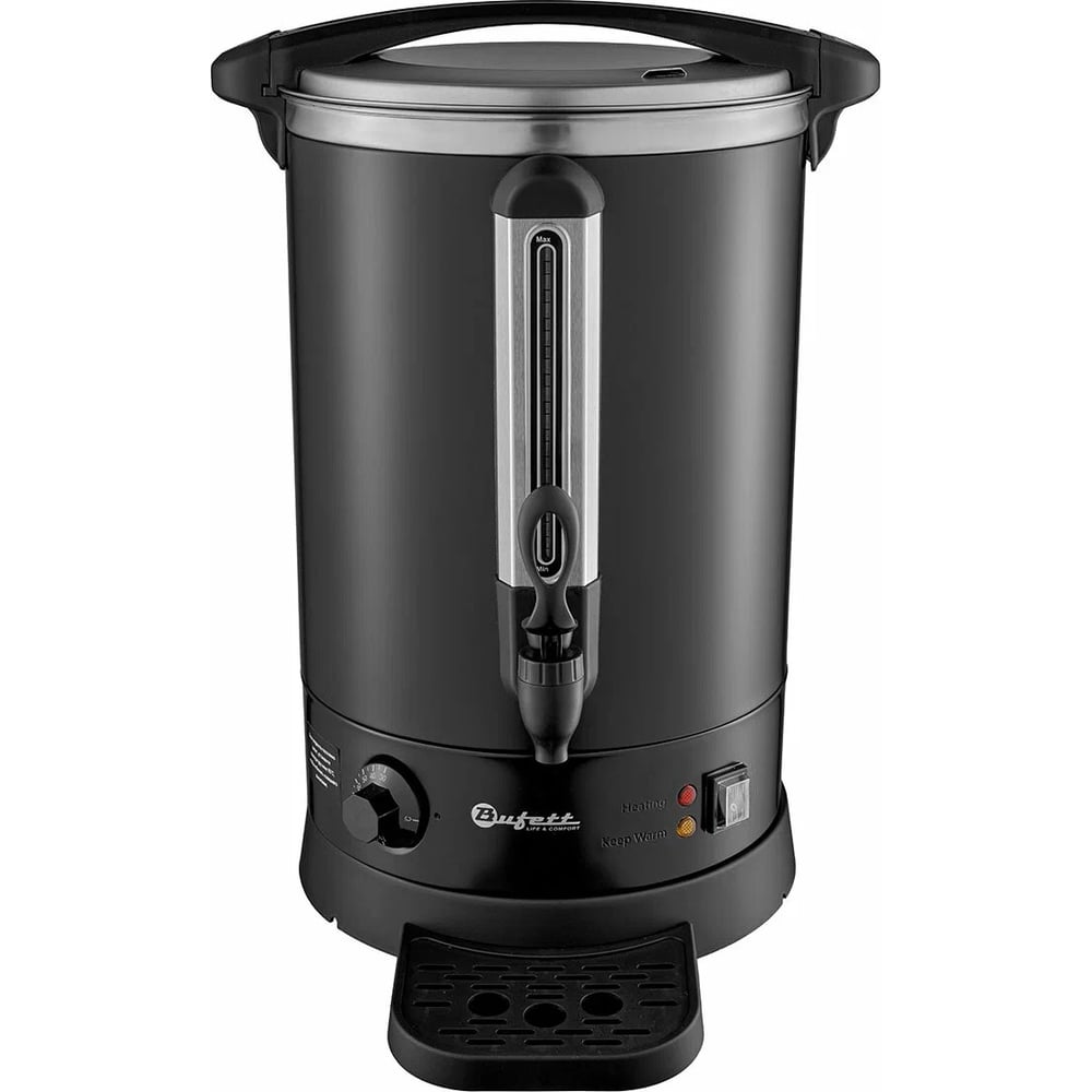 Кипятильник Bufett HWB 517 с двойными стенками, 16,5л, 2500Вт, черный матовый 641517