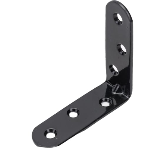 Изображение товара Мебельный уголок Левша 60x60x20, черный, 4 шт. У8-5029.Ч