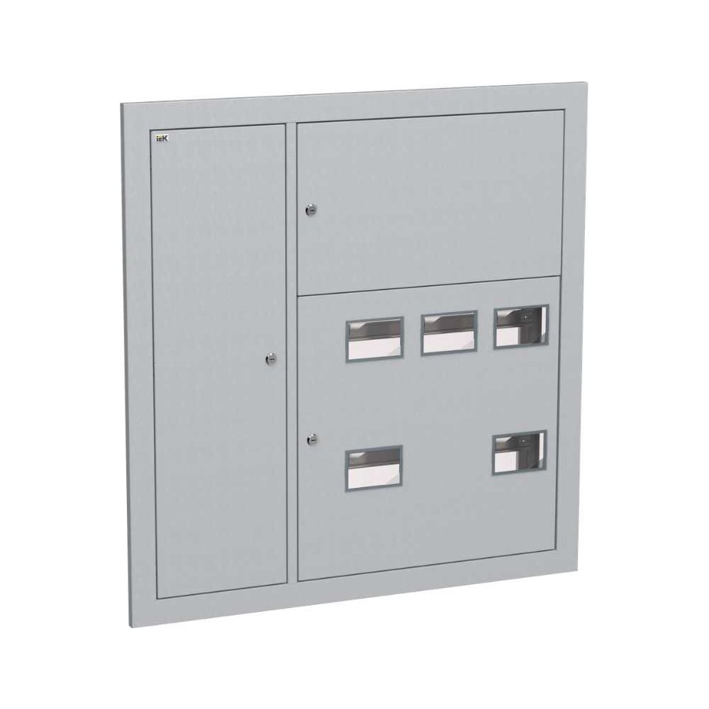 Корпус металлический IEK ЩЭ-5-Э 36 IP31 (слаботочный отсек слева) LIGHT IND-MKM43-05-31-E-L