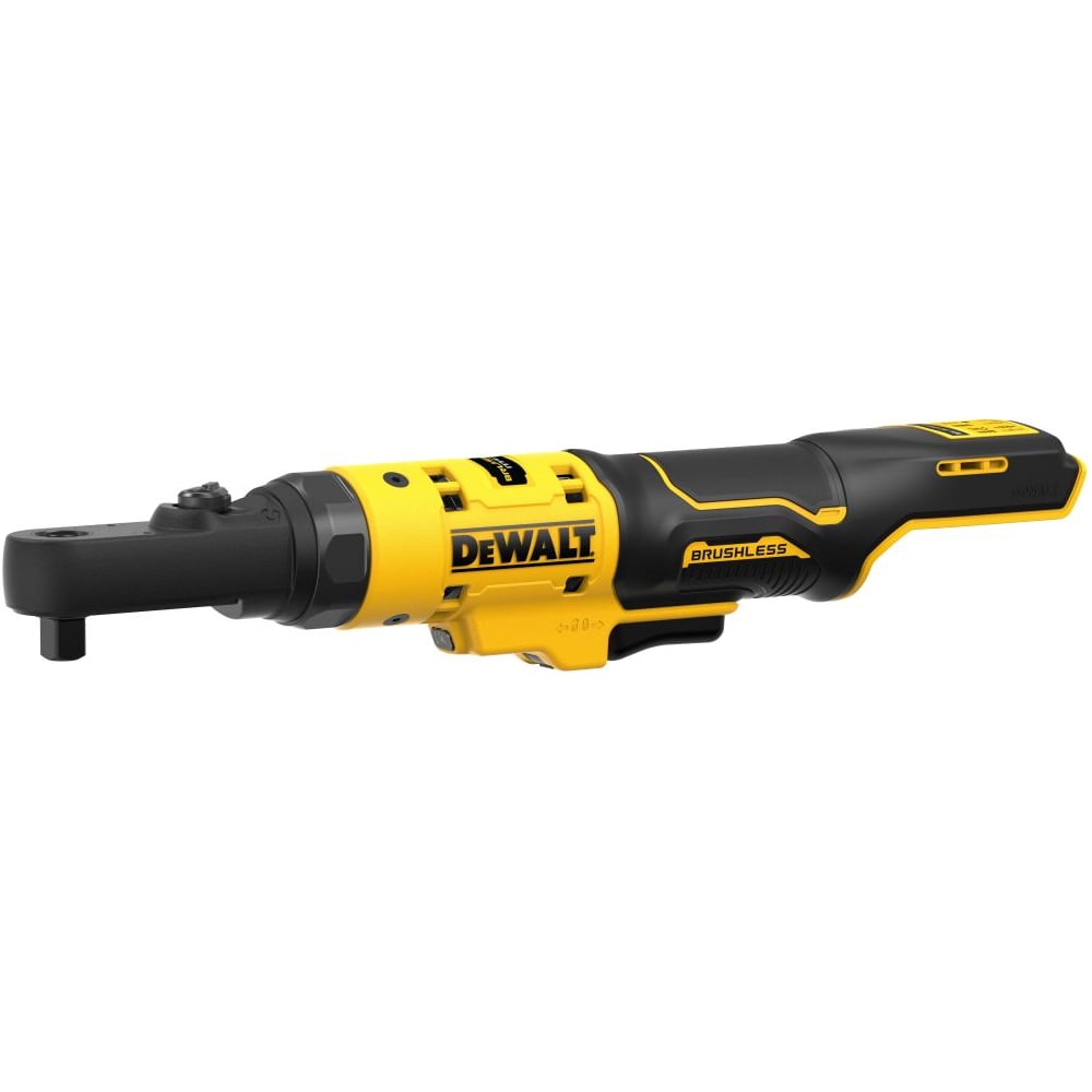 Аккумуляторный угловой гайковерт Dewalt DCF500N, с трещоткой, 12 В, 67 Нм, 450 об/мин, без АКБ и ЗУ () DCF500N-XJ
