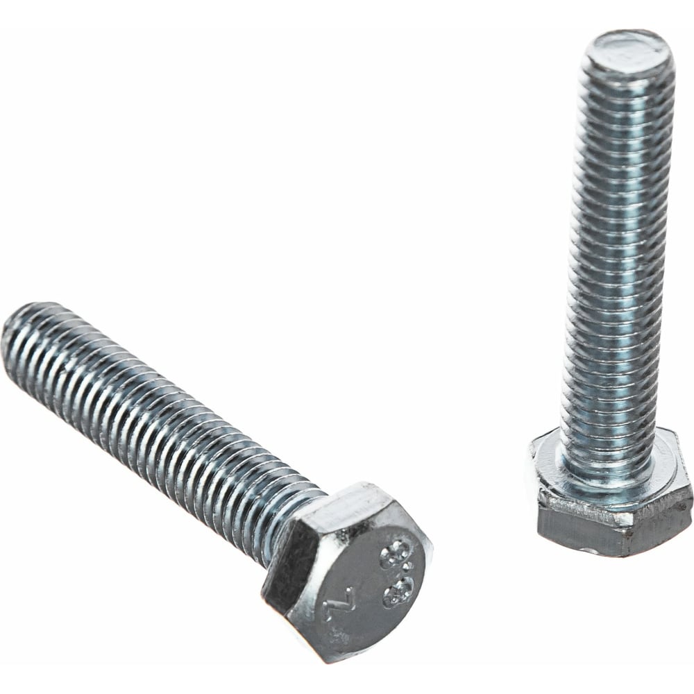 Изображение товара Болт с шестигранной головкой 14x30 DIN 933 50 шт. Углеродистая сталь цинк