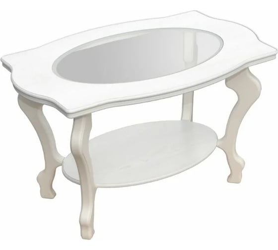 Изображение товара Журнальный стол Мебелик Берже 1С белый ясень 00 2480