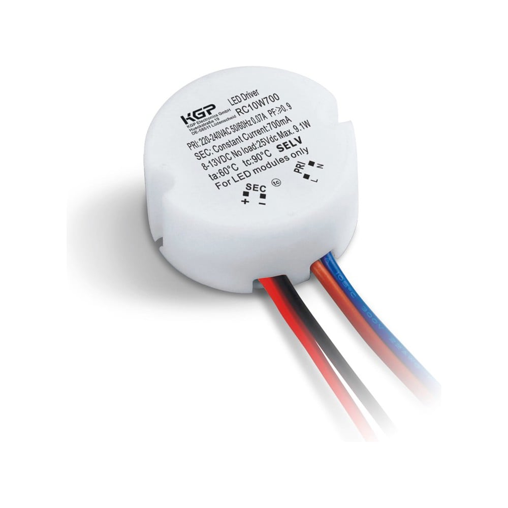 Изображение товара LED-драйвер KGP 10Вт IP44 для светодиодных ламп и подсветки Изображение товара LED-драйвер KGP 10Вт IP44 для светодиодных ламп и подсветки