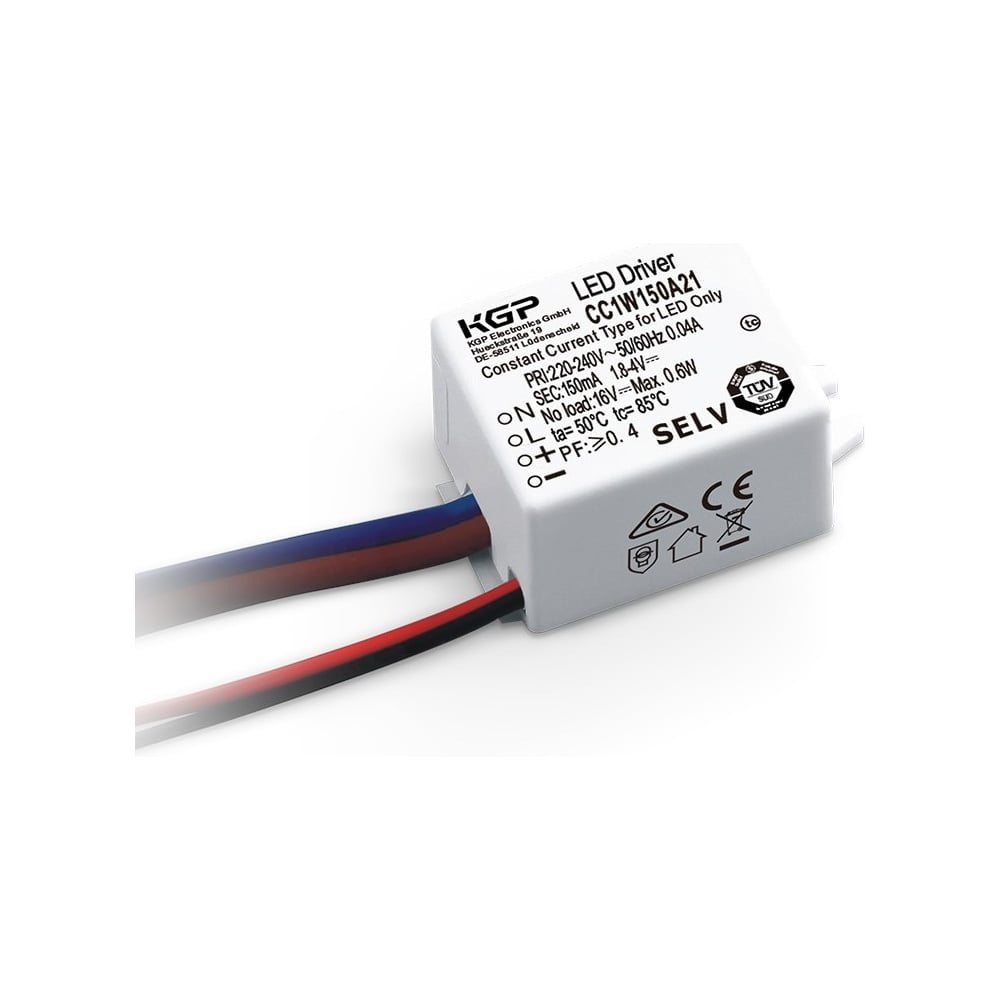 Изображение товара LED-драйвер KGP AC-DC 3 Вт Triac диммируемый для светодиодных ламп Изображение товара LED-драйвер KGP AC-DC 3 Вт Triac диммируемый для светодиодных ламп
