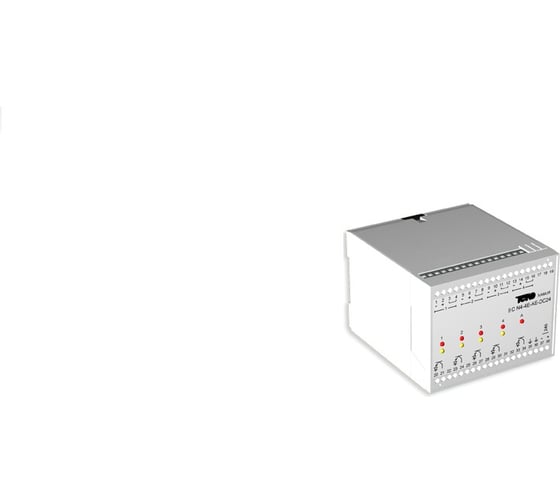 Изображение товара Блок сопряжения ТЕКО BC N4-4R-AR-DC24-C-1, под.выключатель 4,релейный выход 4, электронный выход 0,номинальное напряжение 24 В DC,раб.тем-ры-25...+70C 00-00022157